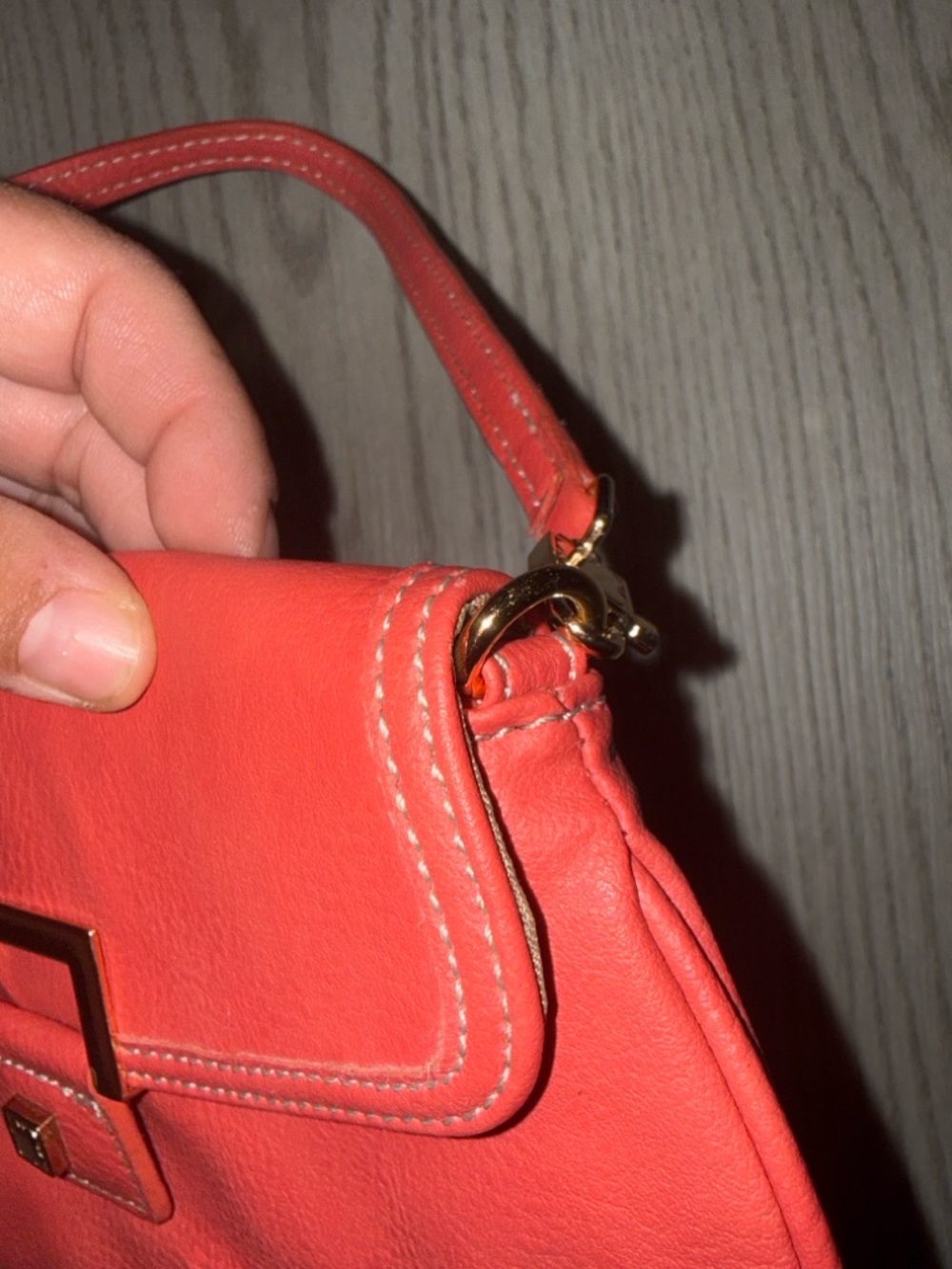 Coral Wristlet Clutch - Picture 10 of 10